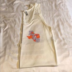 ETAS cheerleading tank top